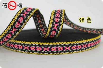 創(chuàng)意點(diǎn)綴，民族風(fēng)情——20mm寬彩色民族風(fēng)提花帶的百變魅力